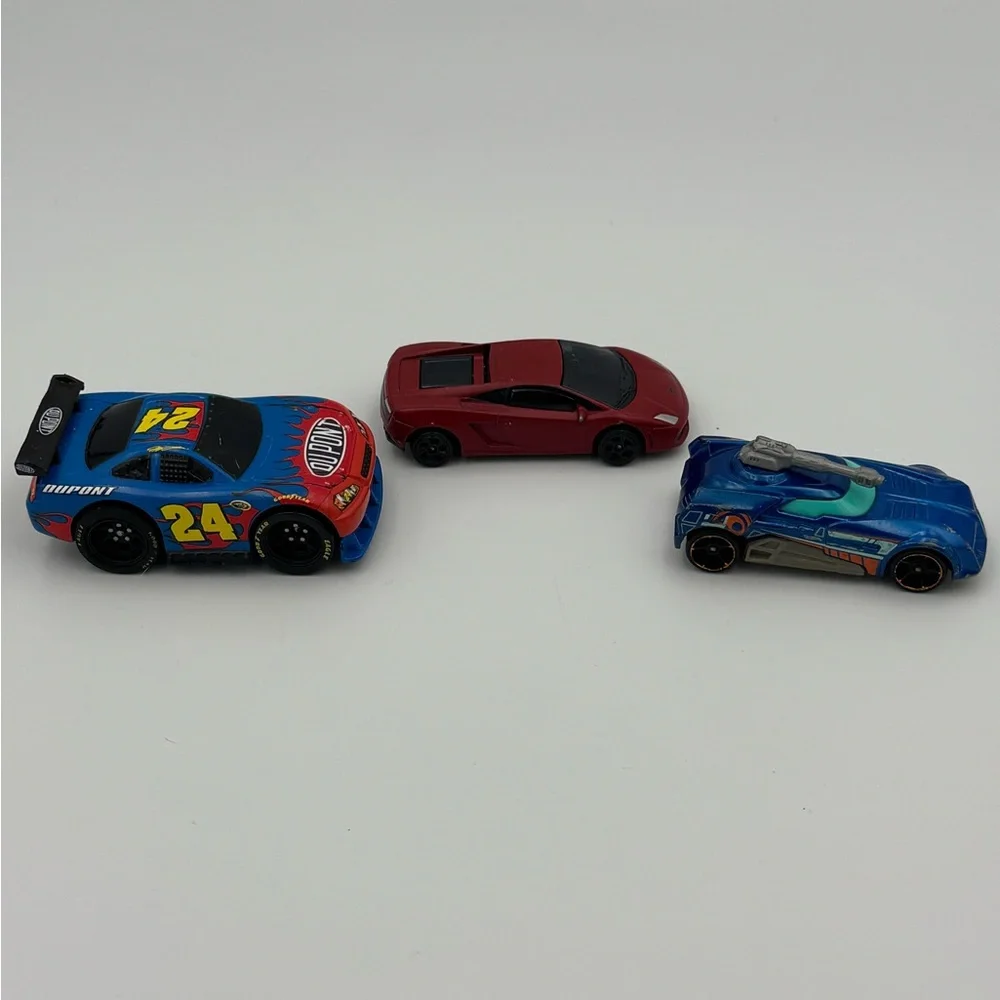 Hot Wheels Matchbox Diecast Car Lot‎ 21pc NASCAR Lamborghini Audi VW Vintage
